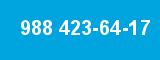 988 423-64-17